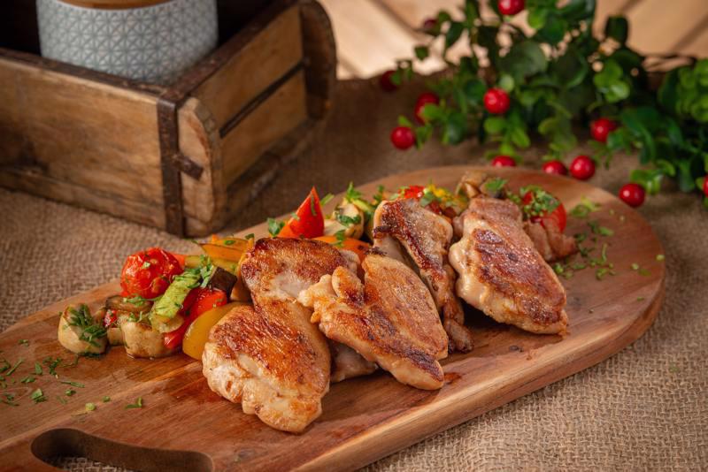 Grilled Pulp and Vegetables Menu